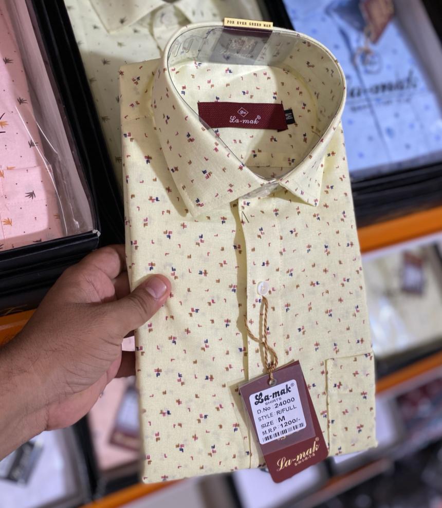 Mens Cotton Printed Shirts